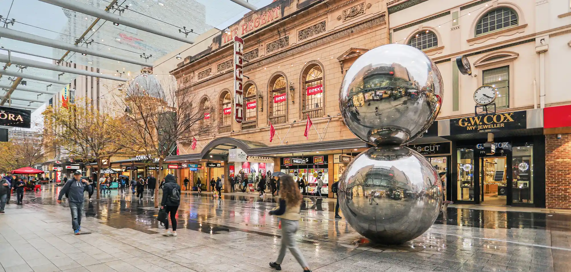 Regent Arcade on Rundle Mall